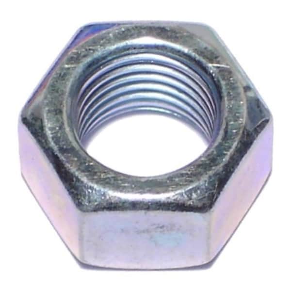 Midwest Fastener Hex Nut, 3/8"-24, Steel, Grade 2, Zinc Plated, 100 PK 03692 - main